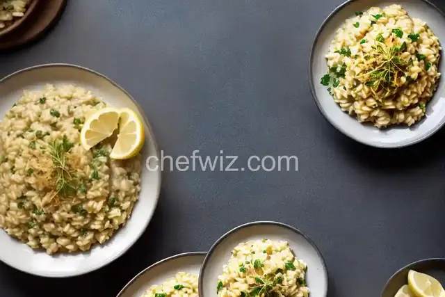 Risotto with Parmesan and Lemon