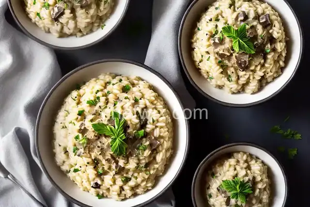 Risotto with Truffle and Parmesan