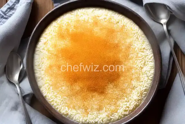 Rizogalo (Greek Rice Pudding)