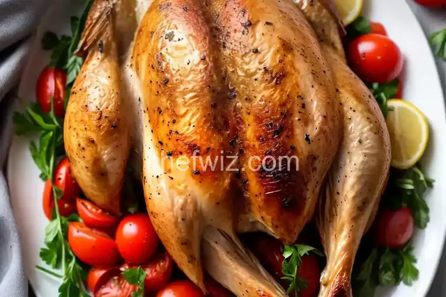 Roast Chicken With Tomatoes