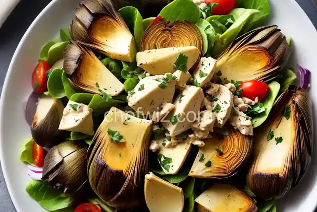 Roasted Artichoke Salad