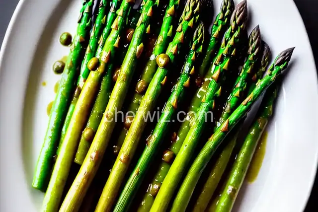 Roasted Asparagus and Peas