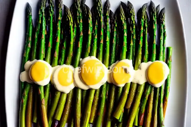 Roasted Asparagus with Hollandaise