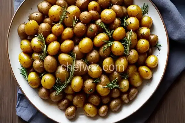 Roasted Baby Potatoes with Rosemary