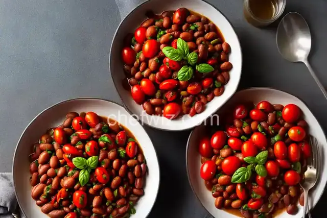 Roasted Beans and Tomatoes