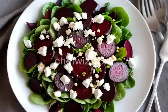 Roasted Beet and Goat Cheese Salad