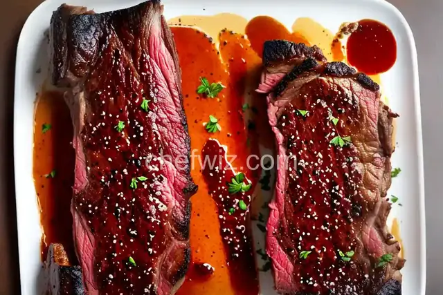 Roasted Bone-in Rib-Eye for Two