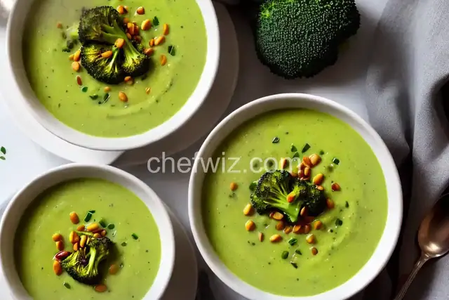 Roasted Broccoli Soup
