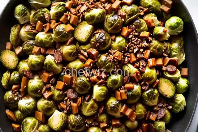 Roasted Brussels Sprouts With Maple-Soy Caramel