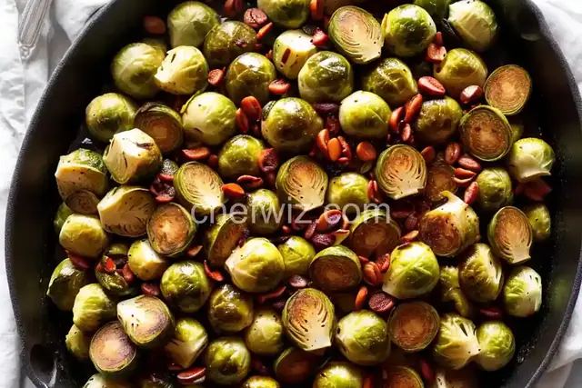 Roasted Buffalo Brussels Sprouts
