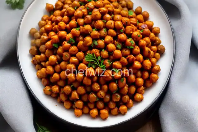 Roasted Buffalo Chickpeas