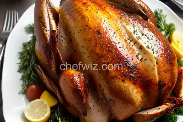 Roasted Butter Herb Turkey