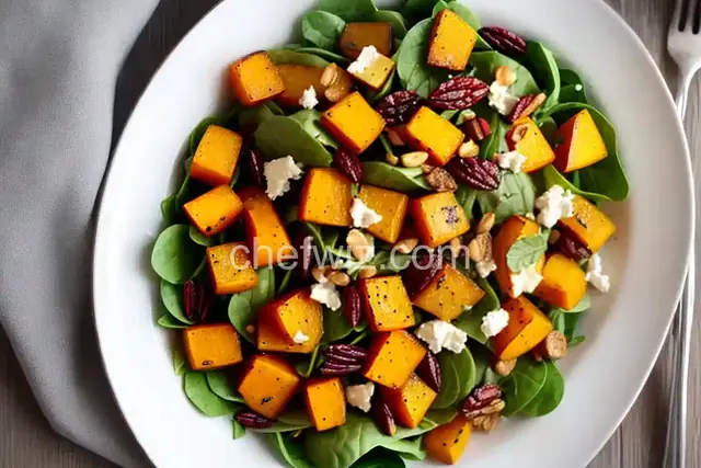 Roasted Butternut Squash Salad