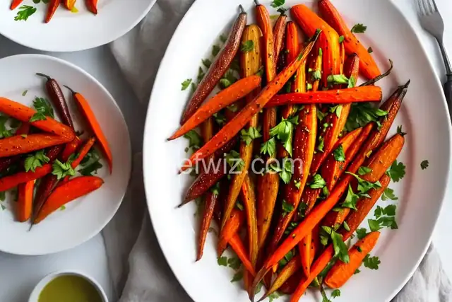 Roasted Carrots With Ayib and Awaze Vinaigrette