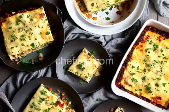 Roasted Cauliflower Lasagna