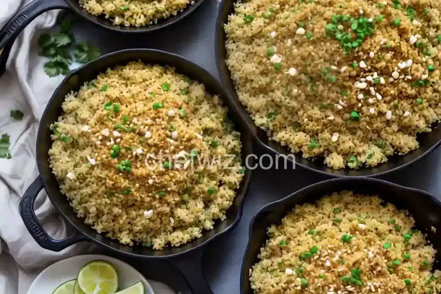 Roasted Cauliflower Rice