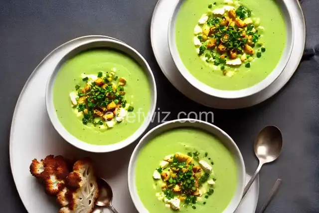 Roasted Cauliflower and Leek Soup