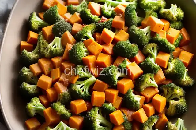 Roasted Cheddar Broccoli