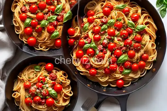 Roasted Cherry Tomato Pasta