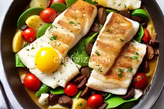 Roasted Cod Nicoise