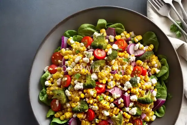 Roasted Corn and Vegetable Salad