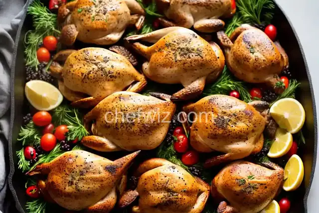 Roasted Cornish Game Hens