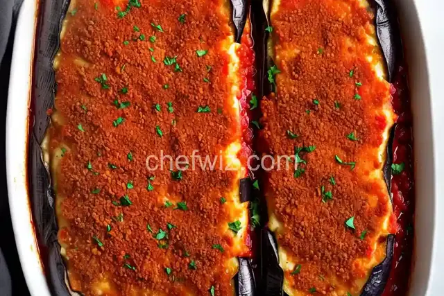 Roasted Eggplant Parmesan