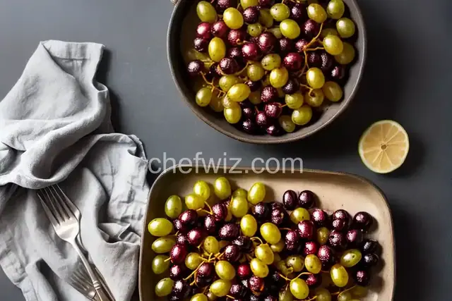 Roasted Grapes