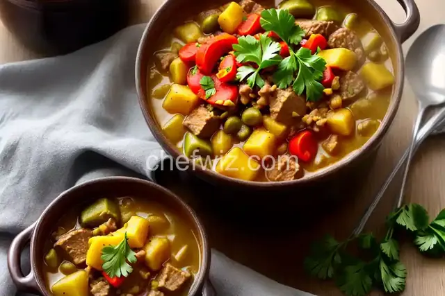 Roasted Green Chile Stew