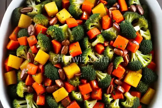 Roasted Green Vegetable Medley