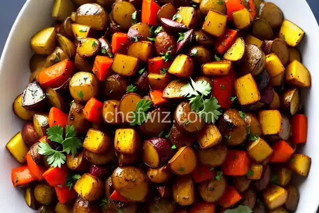 Roasted Indian-Spiced Vegetables