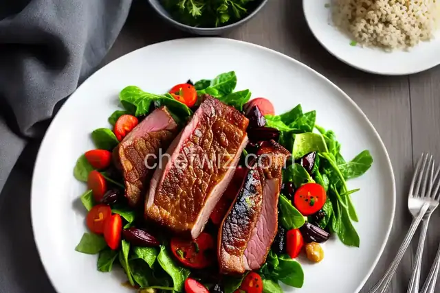 Roasted Lamb Breast