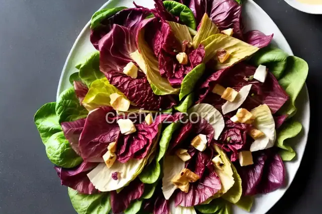 Roasted Lettuce, Radicchio, and Endive
