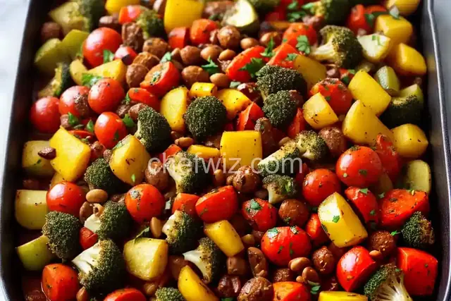 Roasted Moroccan-Style Vegetables