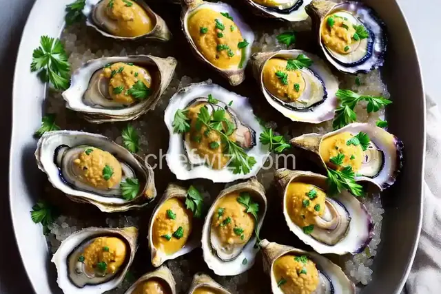 Roasted Oysters with Garlic-Parsley Butter