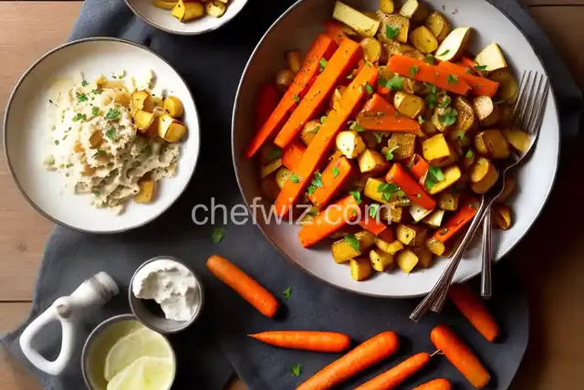 Roasted Parsnips and Carrots