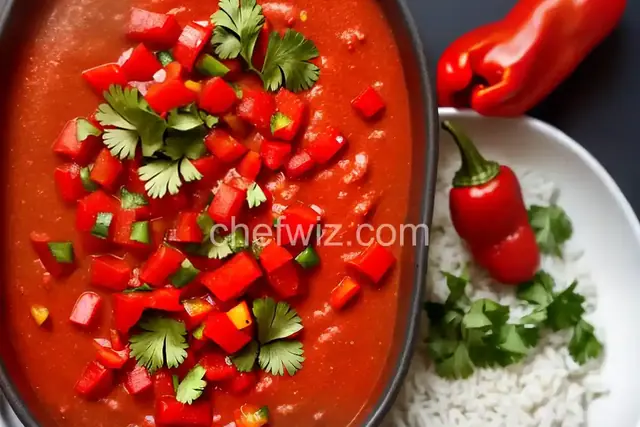 Roasted Pepper Blender Salsa
