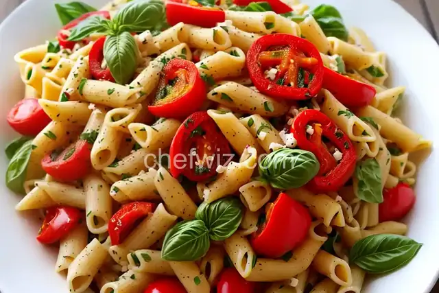 Roasted-Pepper Pasta Salad