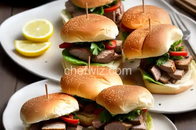 Roasted Pork Sliders