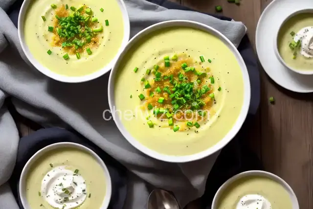 Roasted Potato Leek Soup