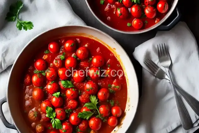 Roasted Roma Tomatoes and Garlic