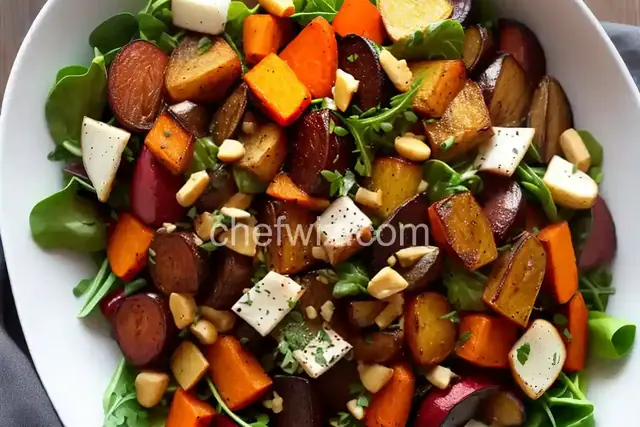 Roasted Root Vegetable Salad