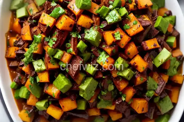 Roasted Roots With Green Salsa