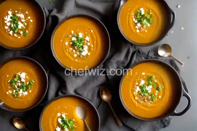 Roasted Rutabaga and Squash Soup