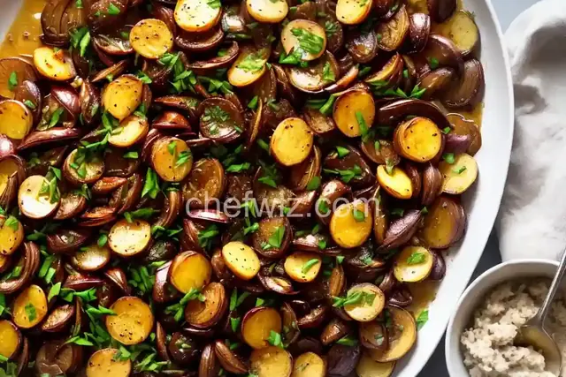Roasted Shallots With Buttery Sweet-Tart Glaze Recipe