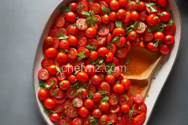Roasted Sliced Tomatoes