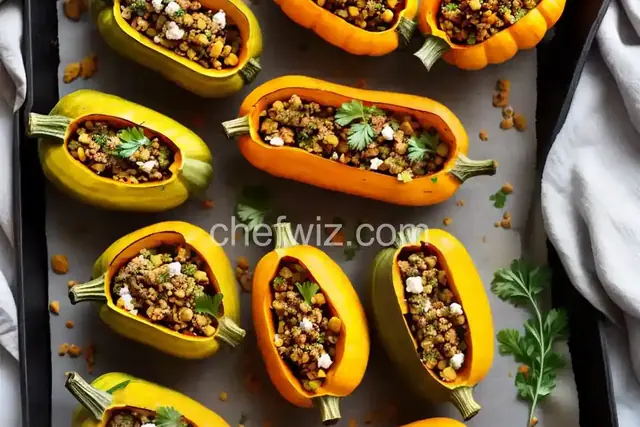 Roasted Stuffed Squash Blossoms