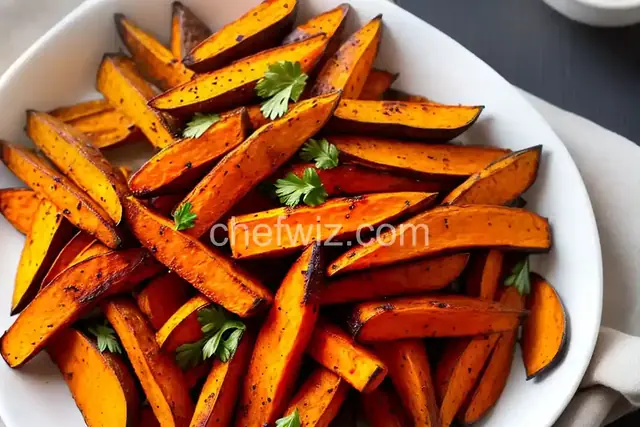 Roasted Sweet Potato Wedges