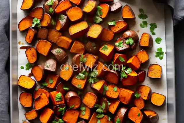 Roasted Sweet Potatoes With Miso Butter and Maple Recipe