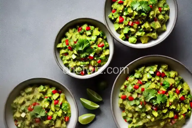 Roasted Tomatillo and Avocado Salsa